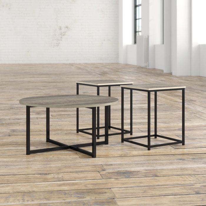 Williston Kleinschmidt 3 Piece Coffee Table Set & Reviews Wayfair